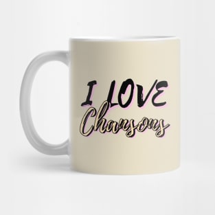 I Love Chansons Mug